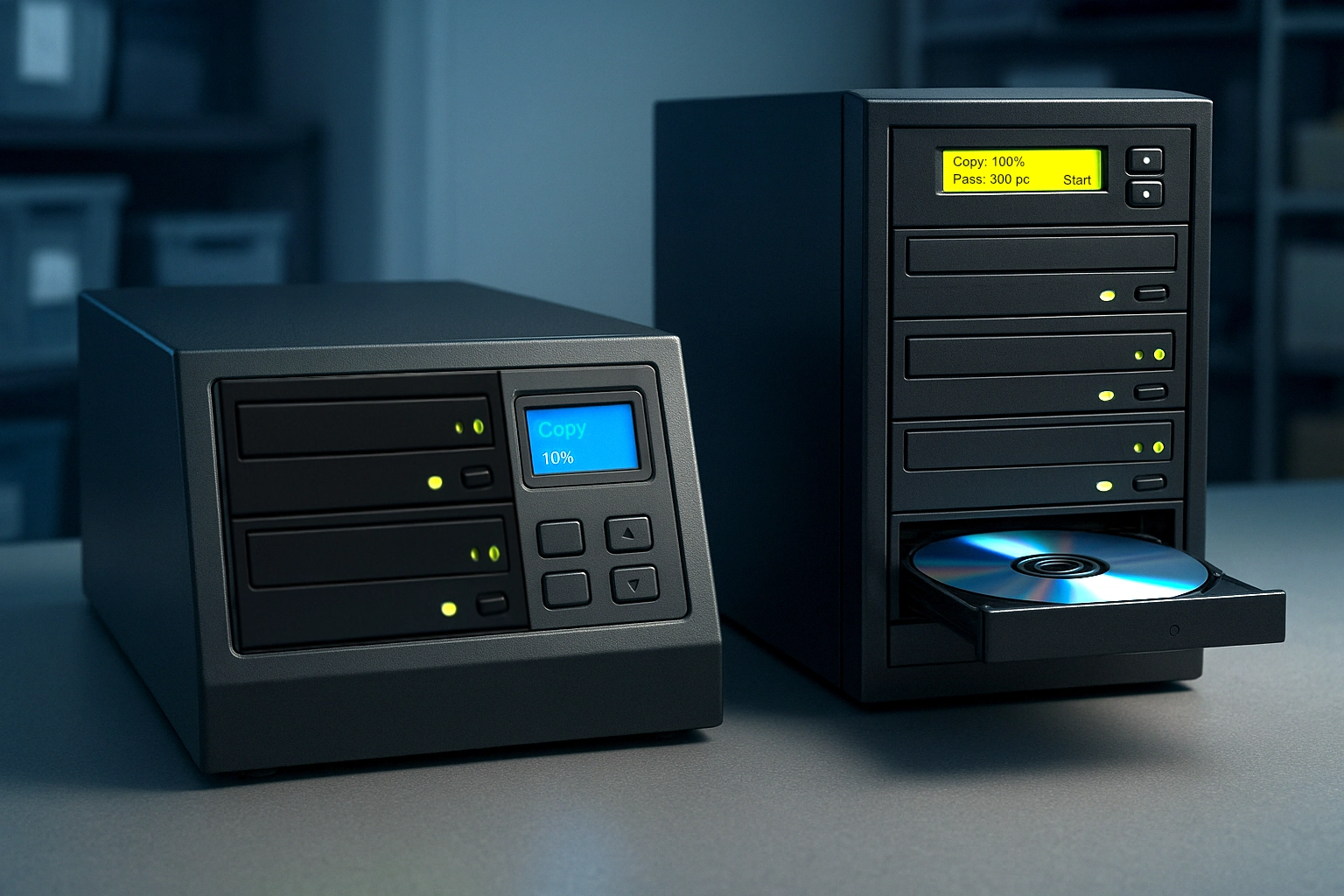 CD Vervielfältigung – Wir erstellen identische Kopien Ihrer Daten oder Musik auf CDs für breite Verteilung.